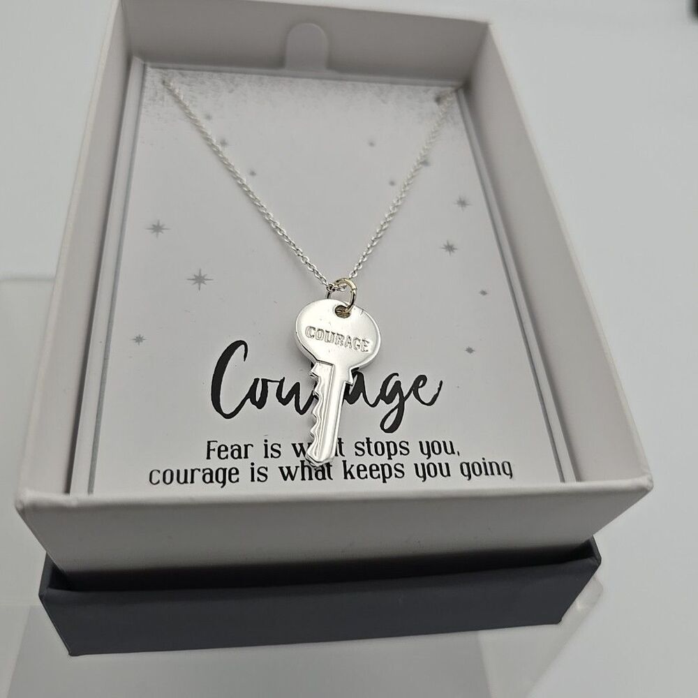 New Directions ~ Courage ~Necklace & Pendant ~ Courage New In Box Great Gift
